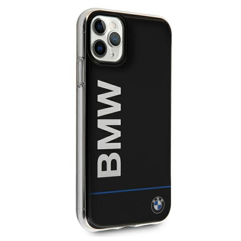 BMW BMHCN58PCUBBK Custodia rigida Apple iPhone 11 Pro Signature Printed Logo, nera