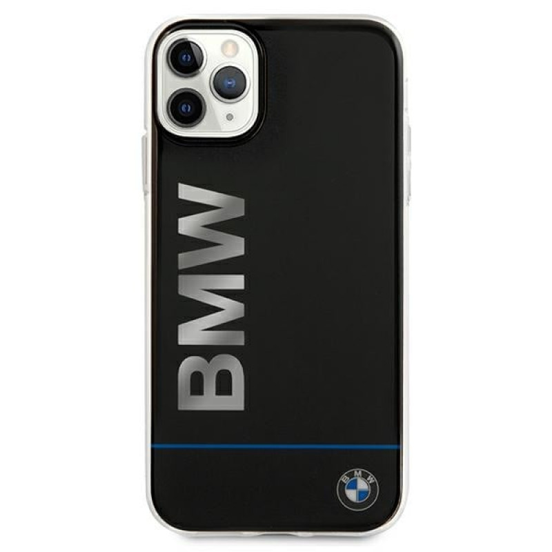 BMW BMHCN65PCUBBK Custodia rigida Apple iPhone 11 Pro Max Signature Printed Logo, nera