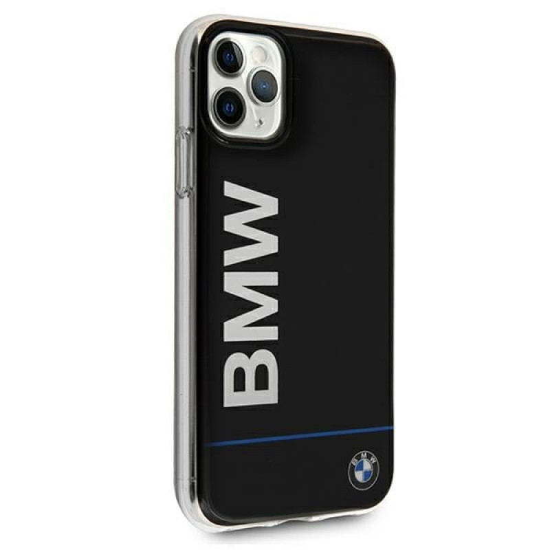 BMW BMHCN65PCUBBK Custodia rigida Apple iPhone 11 Pro Max Signature Printed Logo, nera