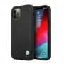 BMW BMHCP12LRCDPK Custodia rigida per Apple iPhone 12 Pro Max Leather Deboss, nera