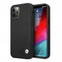 BMW BMHCP12MRCDPK Custodia rigida Apple iPhone 12 / 12 Pro Leather Deboss, nera