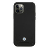 BMW BMHCP12MRSWPK Custodia rigida per Apple iPhone 12 / 12 Pro Leather Perforate, nera