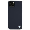 BMW BMHCP13SSILNA Custodia rigida Apple iPhone 13 mini Silicone Signature, blu navy