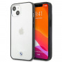BMW BMHCP13SPCUMRBK Custodia rigida Apple iPhone 13 mini Signature Collection, trasparente