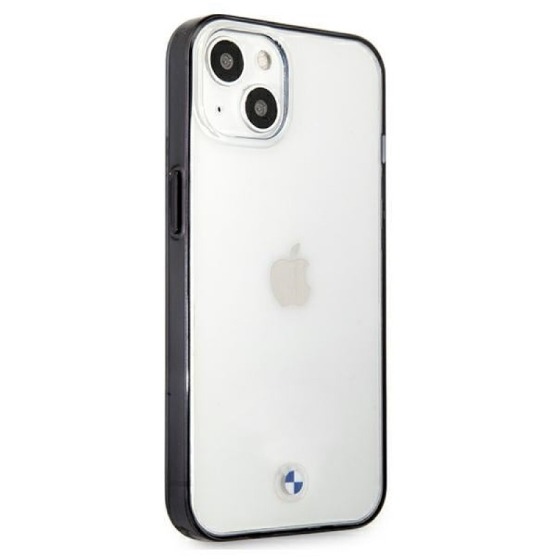 BMW BMHCP13SPCUMRBK Custodia rigida Apple iPhone 13 mini Signature Collection, trasparente