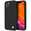 BMW BMHCP13SSILBK Custodia rigida Apple iPhone 13 mini Silicone Signature, nera