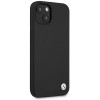 BMW BMHCP13SSILBK Custodia rigida Apple iPhone 13 mini Silicone Signature, nera