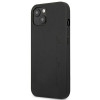 Mercedes-AMG AMHCP14SDOLBK Custodia rigida Apple iPhone 14 Leather Hot Stamped, nera