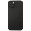 Mercedes-AMG AMHCP14SDOLBK Custodia rigida Apple iPhone 14 Leather Hot Stamped, nera