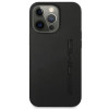 Mercedes-AMG AMHCP14XDOLBK Custodia rigida per Apple iPhone 14 Pro Max, Leather Hot Stamped, nera