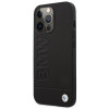 BMW BMHMP14LSLLBK Custodia rigida per Apple iPhone 14 Pro, Signature Logo Imprint MagSafe, nera
