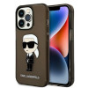 Karl Lagerfeld KLHCP14XHNIKTCK Custodia rigida per Apple iPhone 14 Pro Max, Ikonik Karl, nera