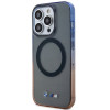 Custodia rigida BMW BMHMP14XHTGE Gradient Bumper per Apple iPhone 14 Pro Max, grigia, MagSafe