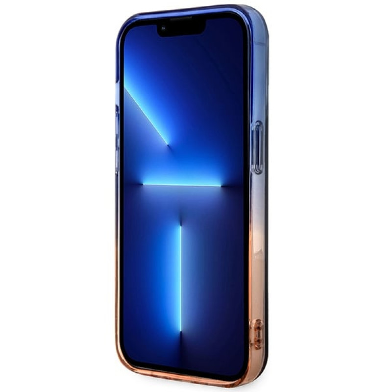Custodia rigida BMW BMHMP14XHTGE Gradient Bumper per Apple iPhone 14 Pro Max, grigia, MagSafe