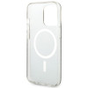 Guess GUHMP13LH4STW 4G MagSafe custodia rigida per Apple iPhone 13 Pro, marrone
