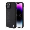 BMW BMHMP15SSLLBK Signature Logo Imprint MagSafe custodia rigida per Apple iPhone 15, nera