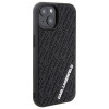Custodia rigida 3D Rubber Multi Logo Karl Lagerfeld KLHCP15S3DMKRLK per Apple iPhone 15, nera