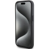 Custodia rigida Quilted K Pattern per Apple iPhone 15, nera, Karl Lagerfeld KLHCP15SPQKPMK