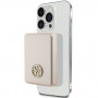 Powerbank Guess GUPBM3AL4DMD 3000 mAh, 5 W, MagSafe 4G Strassed Metal Logo, oro