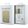 Powerbank Guess GUPBM3AL4DMD 3000 mAh, 5 W, MagSafe 4G Strassed Metal Logo, oro