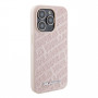 Karl Lagerfeld KLHCP15XPQKPMP Custodia rigida Quilted K Pattern per Apple iPhone 15 Pro Max, rosa