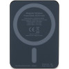 Guess GUPBM3ALGSGK Powerbank 3000 mAh, 5 W, MagSafe Metal Script Logo, nero