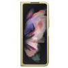 Custodia rigida Glitter Script Guess GUHCZFD5HGGSHD per Samsung Galaxy Z Fold5, oro