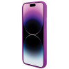 Guess GUHCP15XPMSDGSF Custodia rigida Disco Metal Script per Apple iPhone 15 Pro Max, viola