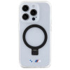 BMW BMHMP15LURST Apple iPhone 15 Pro custodia rigida Ring Stand M Collection MagSafe, trasparente