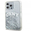 Custodia rigida DKNY per Apple iPhone 15 Pro Max Liquid Glitter Big Logo