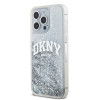 Custodia rigida DKNY per Apple iPhone 15 Pro Max Liquid Glitter Big Logo