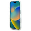 Custodia rigida Karl Lagerfeld per Apple iPhone 16 IML Karl Head Electroplated, trasparente