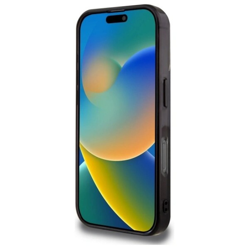 Mercedes MEHMP16X23HBIKV Custodia rigida Apple iPhone 16 Pro Max MB Double Layer BiColor MagSafe, nero blu