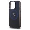 Mercedes MEHMP16X23HBIKV Custodia rigida Apple iPhone 16 Pro Max MB Double Layer BiColor MagSafe, nero blu