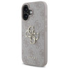 Guess GUHCP16S4GMGPI Custodia rigida per Apple iPhone 16 4G Big Logo, rosa