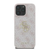 Guess GUHCP16X4GMGPI 4G Big Metal Logo custodia rigida per Apple iPhone 16 Pro Max 6.9", rosa