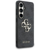 Custodia rigida Guess GUE005301 4G Big Metal Logo per Samsung Galaxy S26+, nera