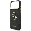 Custodia Guess 4G Big 4G Classic Logo Big Strap Metal Buttons con cinturino per Apple iPhone 18 Pro Max / 17 Pro Max, nera