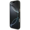 Custodia Guess 4G Big 4G Classic Logo Big Strap Metal Buttons con cinturino per Apple iPhone 18 Pro / 17 Pro, nera