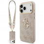Custodia con cinturino Guess 4G Big 4G Classic Logo Big Strap Metal Buttons per Apple iPhone 18 Pro Max / 17 Pro Max, rosa