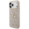 Custodia con cinturino Guess 4G Big 4G Classic Logo Big Strap Metal Buttons per Apple iPhone 18 Pro Max / 17 Pro Max, rosa