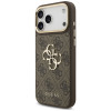 Custodia Guess 4G Big 4G Classic Logo Big Strap Metal Buttons con cinturino per Apple iPhone 18 Pro Max / 17 Pro Max, marrone