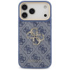 Custodia Guess 4G Big 4G Classic Logo Big Strap Metal Buttons con cinturino per Apple iPhone 18 Pro Max / 17 Pro Max, blu