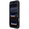 Set custodia MagSafe in pelle con motivo Grill Pattern e portacarte Mercedes-Benz per Apple iPhone 18 Pro Max / 17 Pro Max, cammello