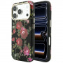 Custodia MagSafe Guess Blossom Roses Print per Apple iPhone 18 Pro / 17 Pro, nera