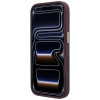 Custodia MagSafe Guess Ring Stand 360 Grained Classic Logo per Apple iPhone 18 Pro / 17 Pro, bordeaux