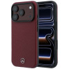 Custodia Mercedes-Benz Grill Pattern e portacarte in pelle MagSafe per Apple iPhone 18 Pro Max / 17 Pro Max, nera