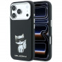 Custodia MagSafe Karl Lagerfeld Smooth Choupette Sketch per Apple iPhone 18 Pro Max / 17 Pro Max, nera