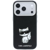 Custodia MagSafe Karl Lagerfeld Smooth Choupette Sketch per Apple iPhone 18 Pro Max / 17 Pro Max, nera