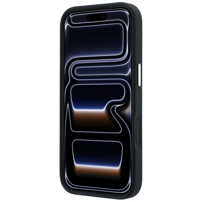 Custodia Karl Lagerfeld Ring Stand 360 Saffiano Classic Logo MagSafe per Apple iPhone 18 Pro Max / 17 Pro Max, nera (KF003180)